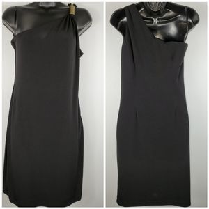 Calvin Klein black evening dress size 8